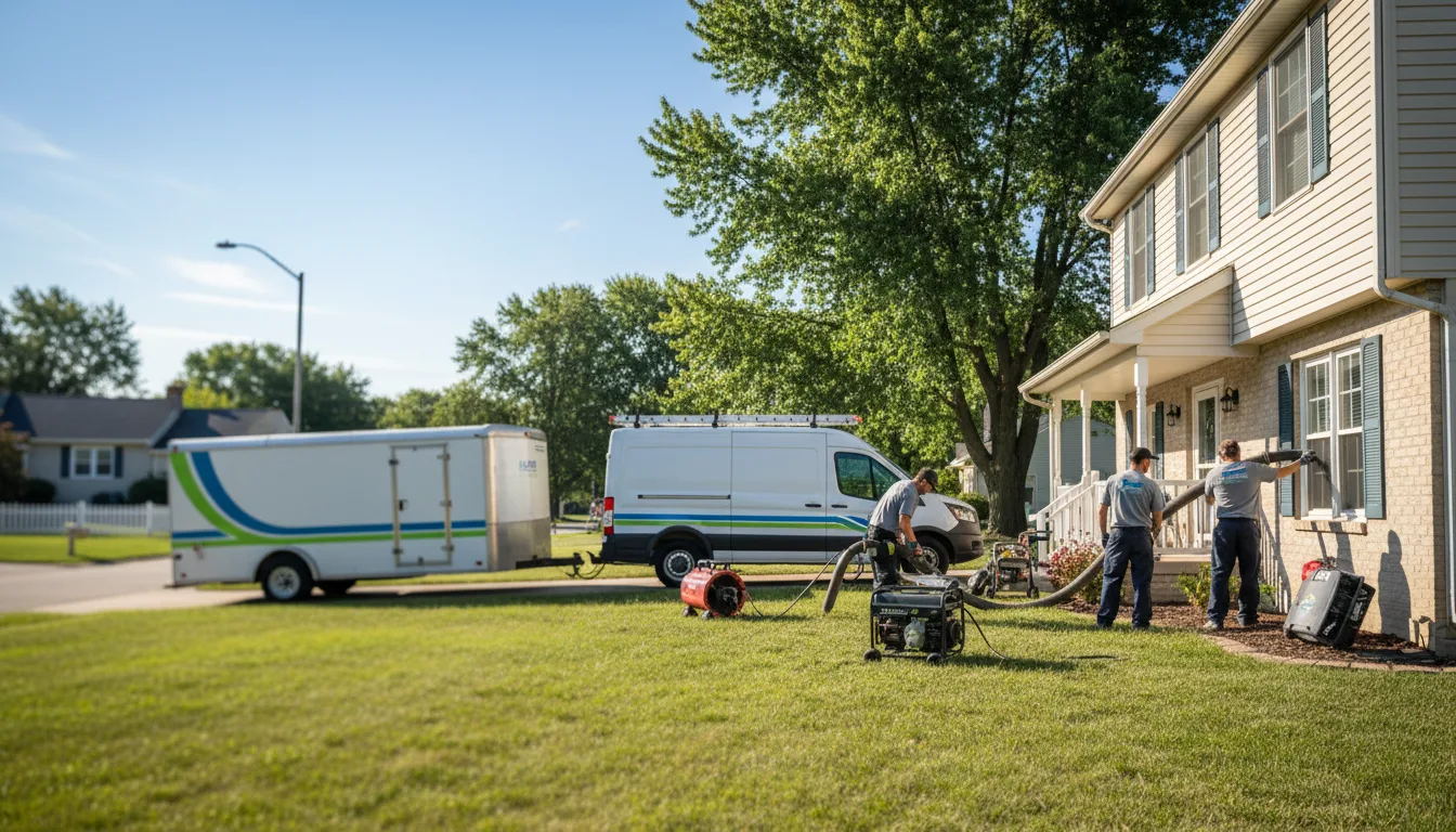 Flooded Basement Restoration And Cleanup With Repair in Mineville, NY near me